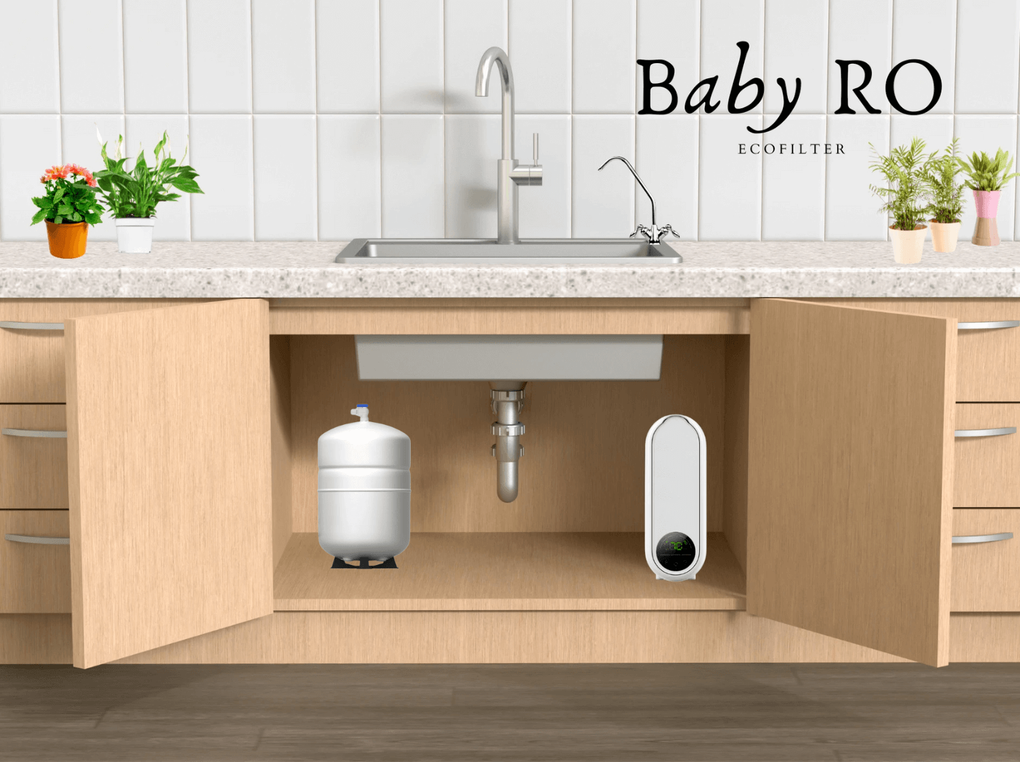 φιλτρα νερου αντιστροφης όσμωσης Baby RO